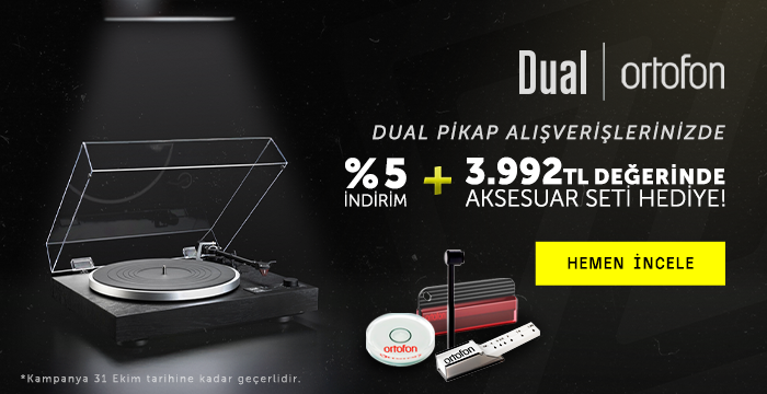 DUAL Pikaplar şimdi Ortofon Aksesuar Seti Hediyeli!